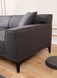 Atelier Del Sofa Petra L Corner Sofá Esquinero Anthracite Poliéster Madera De Haya 145x250x69cm
